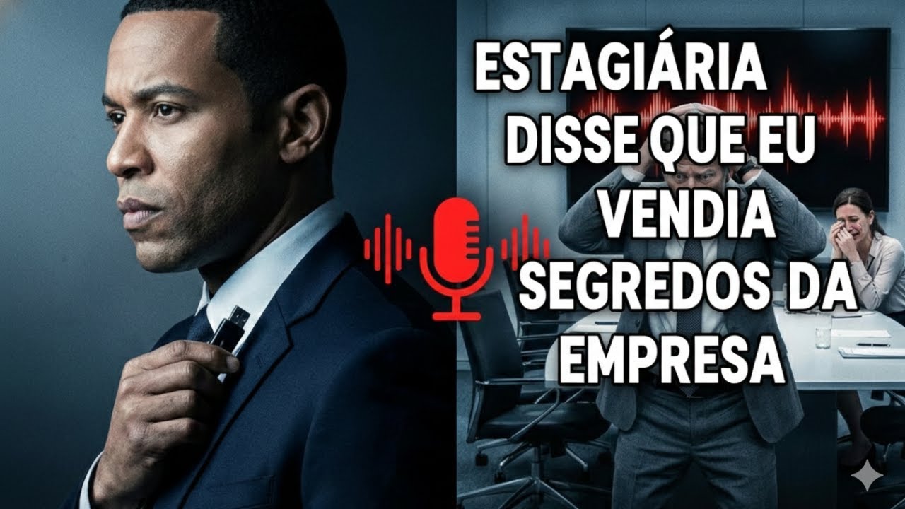 Estagiária Disse Ao Conselho Que Eu Vendia Segredos — Toquei O Áudio Dela E Do CFO Planejando