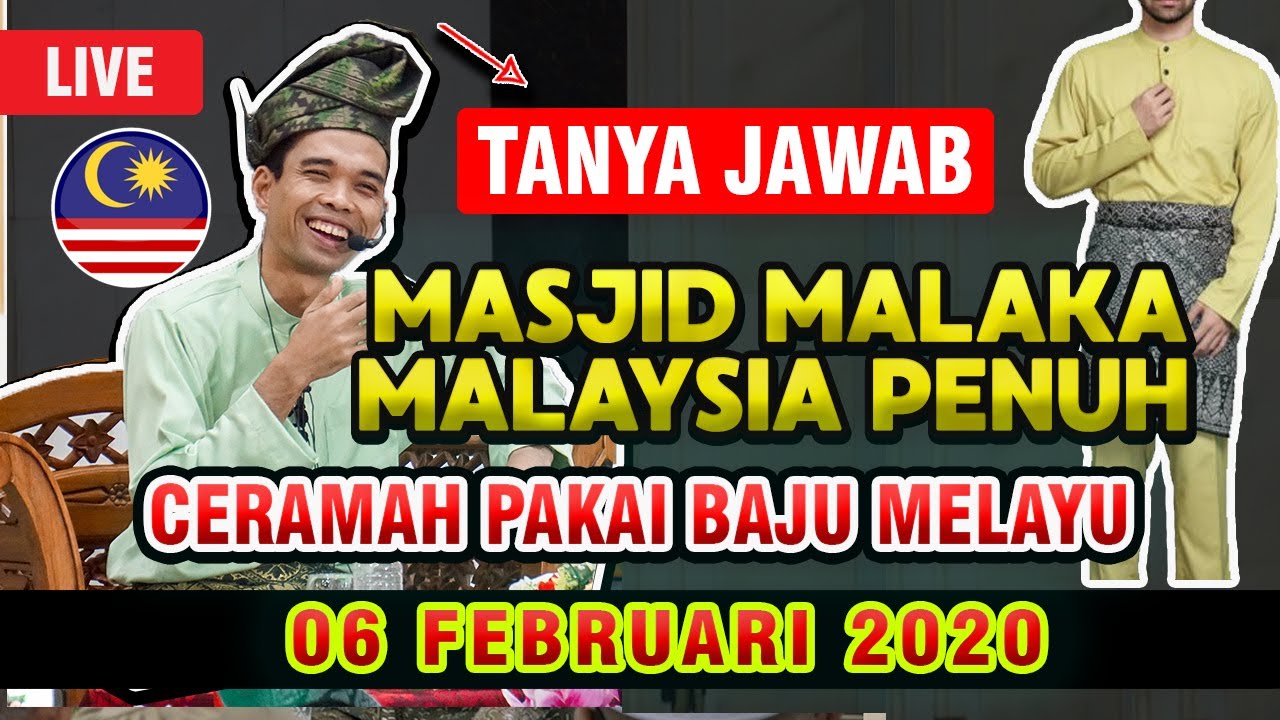 Full Tuntas!!! UAS Menjawab Soalan Jamaah Masjid Malaka Malaysia