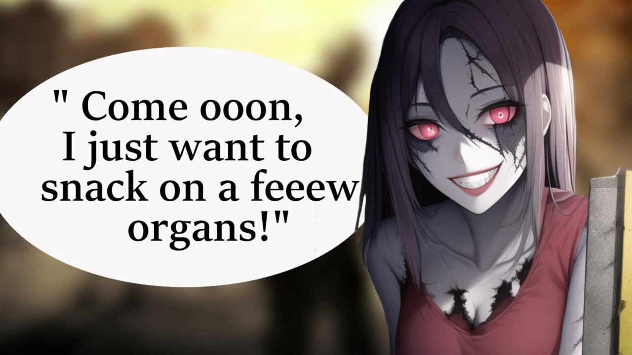 {ASMR} Zombie Girl Tries To Convince You To Let Her In! F4M F4A