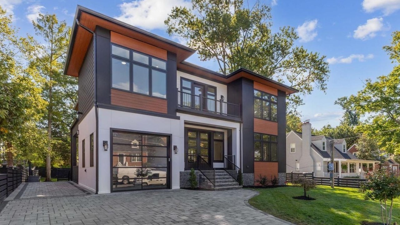 You Won't Believe This Contemporary Home In Falls Church Va!