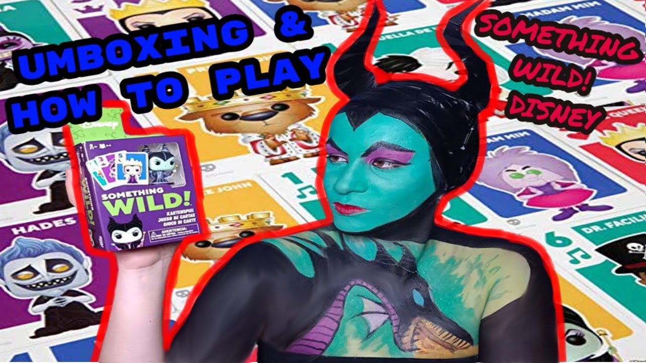 😈 SOMETHING WILD! DISNEY Unboxing & How To Play 👿
