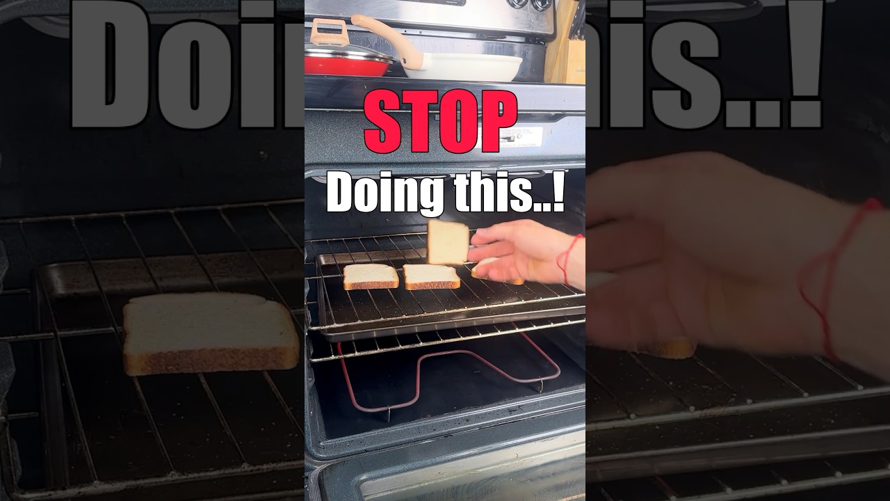 Toaster oven hack! 😱😍 #lifehack