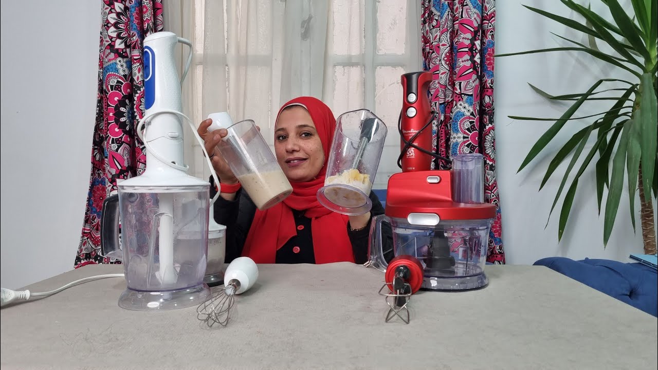 مقارنة بين هاند بلندر براون 700 وات ومولينكس 1000 وات تفتكروا مين افضل