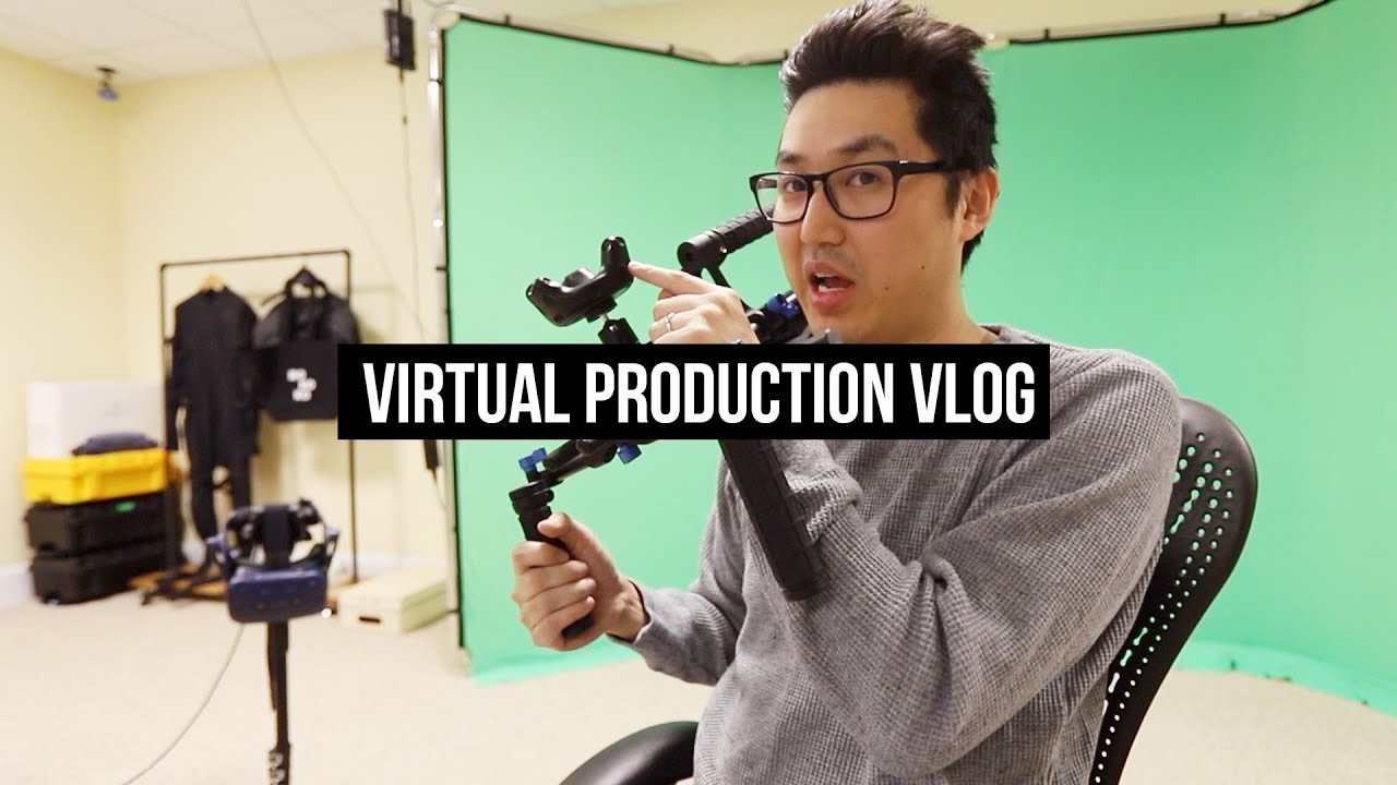 Testing the Vive Tracker + UE4 Virtual Camera