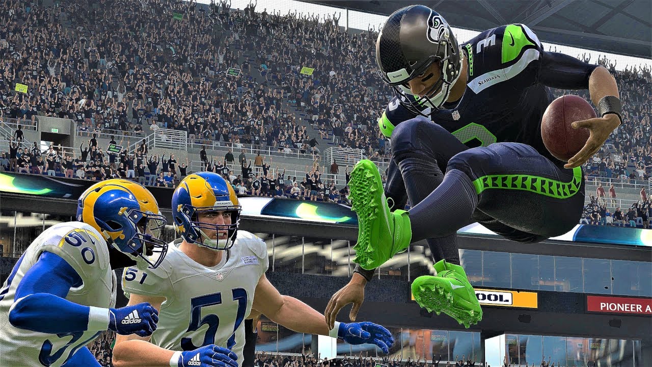 Madden 21 PS5 Next Gen Wild Card Round Playoff Seahawks vs Rams Game Predictions 4K 60FPS Game Play