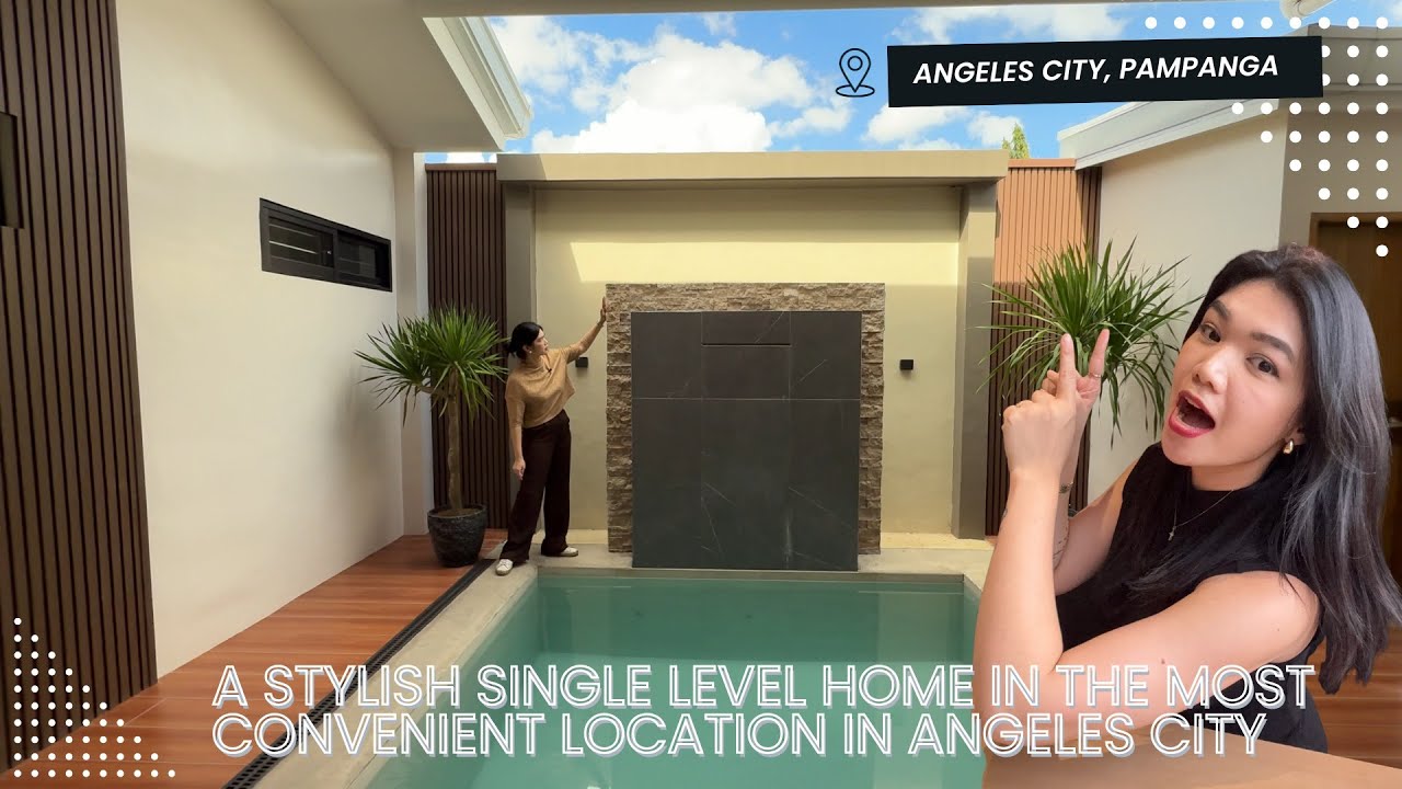 House Tour #27 | Breathtaking Modern Single Storey House with Pool is the Ultimate Luxury Oasis