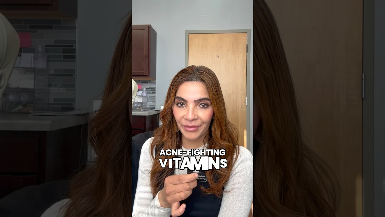 These vitamins can fight against acne? 🤔 #vitamin #acne #acnetreatment #nutraceuticals #dermatology