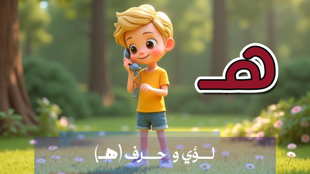 حرف الهاء هـ | رحلة لؤي وحرف الهاء | لغتي الصف الأول الابتدائي الفصل الثاني