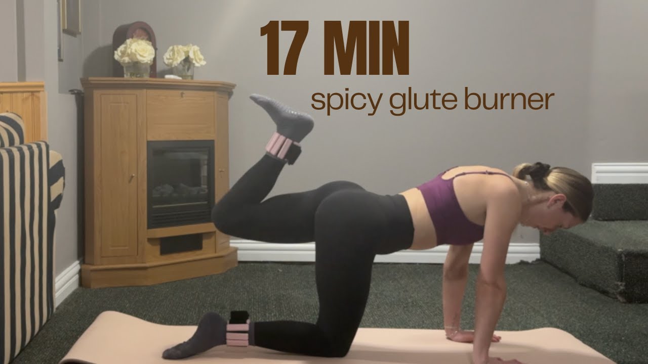 17 Minute Pilates Glute Burner | Quick & Spicy