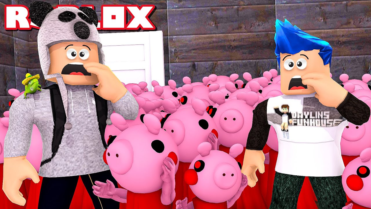 ROBLOX PIGGY... BUT WITH 100 GRANNY PIGS! Pure Chaos Piggy Event!