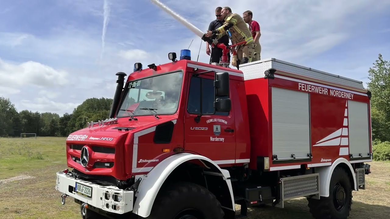 Freiwillige Feuerwehr Norderney - Neues Tanklöschfahrzeug