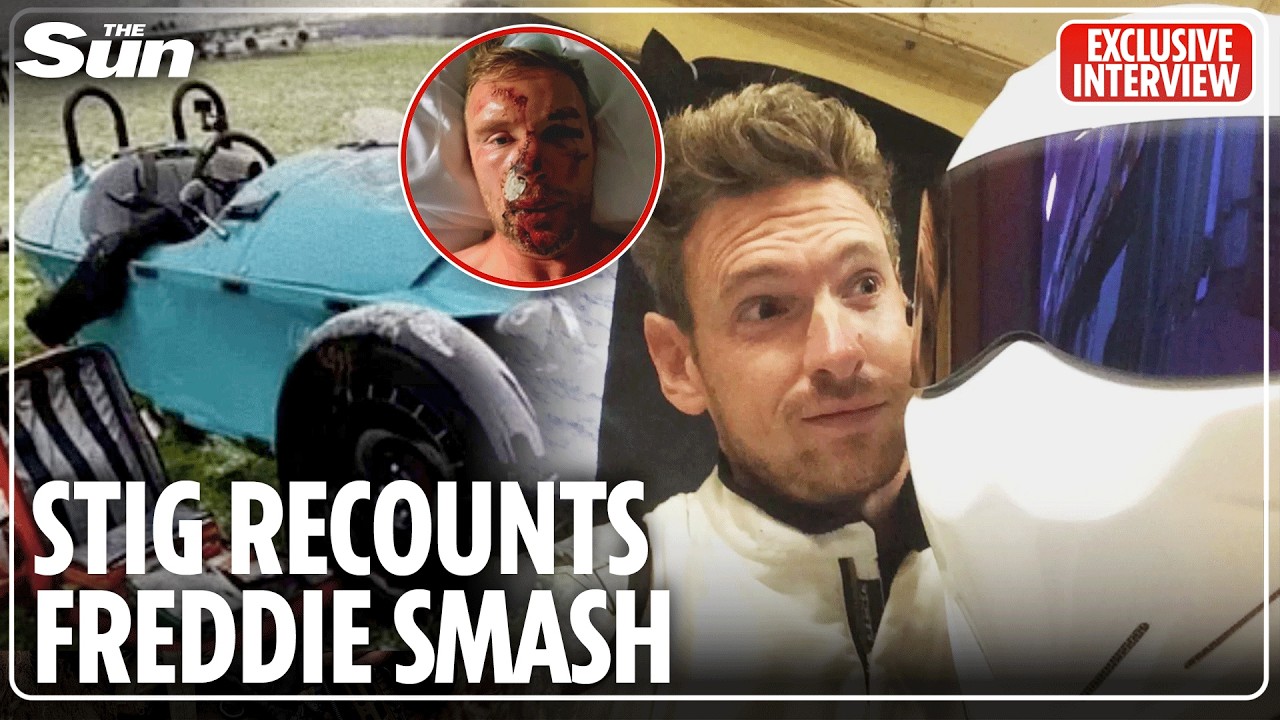 The Stig reveals what really happened in Flintoff's near fatal Top Gear crash | Exclusive