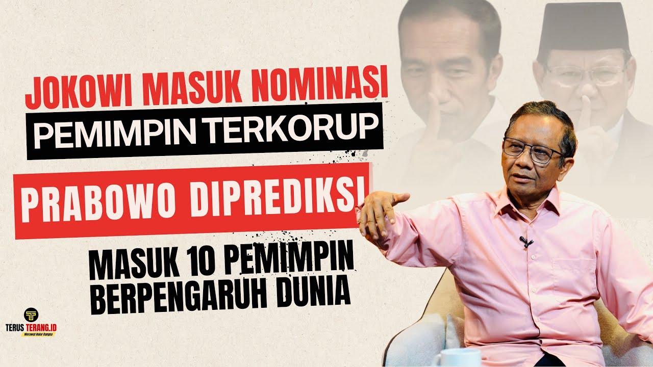 JOKOWI MASUK NOMINASI PEMIMPIN TERKORUP, PRABOWO MASUK 10 PEMIMPIN BERPENGARUH DUNIA | EPS 36