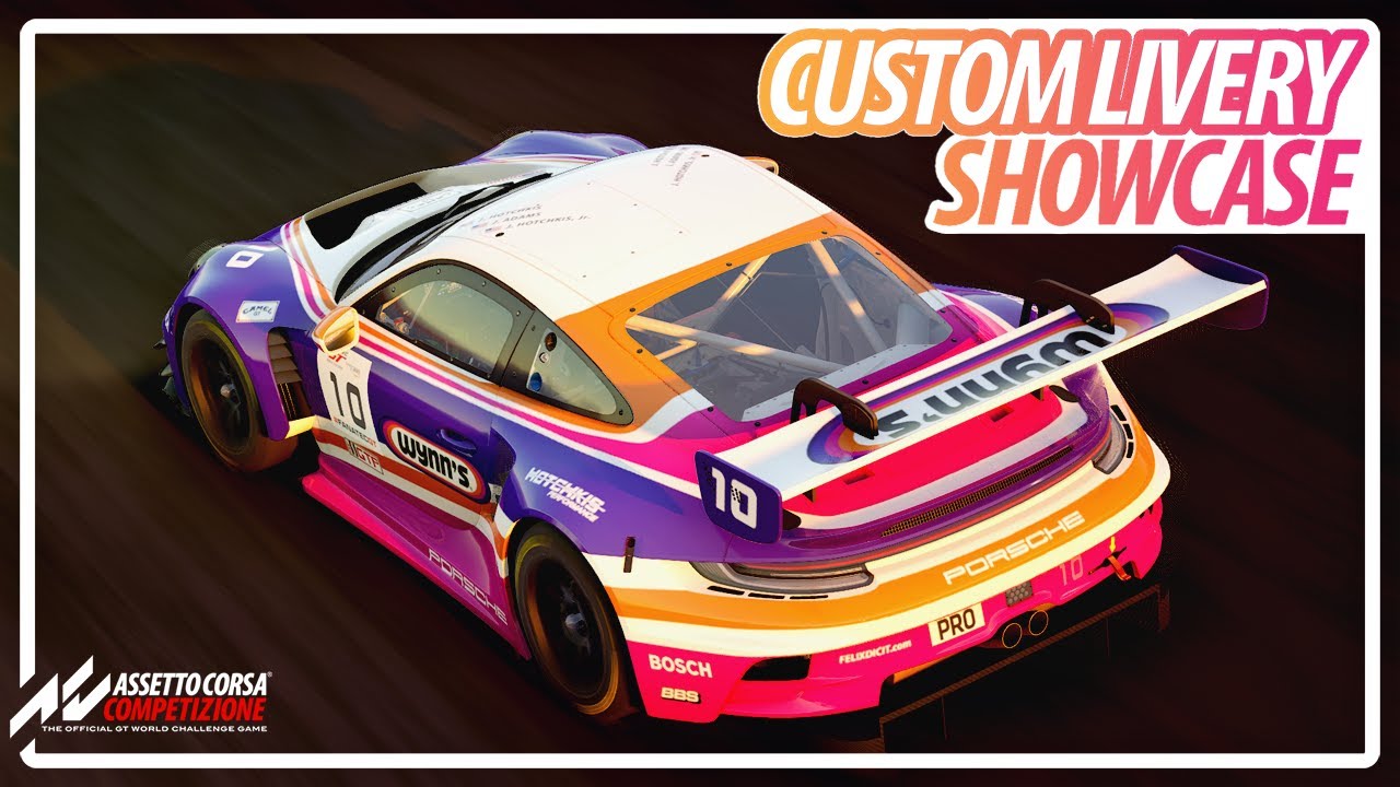 Hotchkis Racing 'Wynn's 962' || Porsche 992 GT3 R custom livery