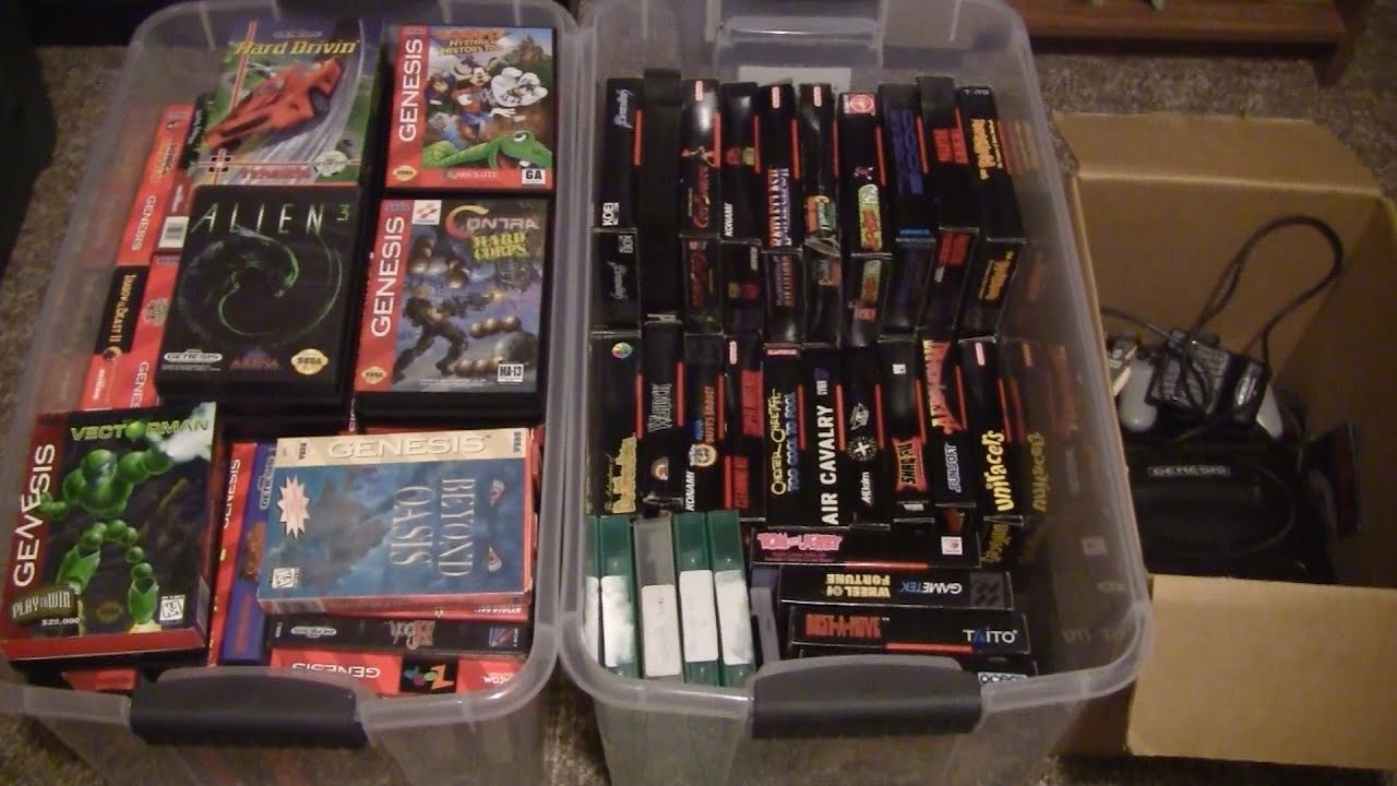 BOXED SUPER NINTENDO & SEGA GENESIS MOTHERLOAD x2 - bizzNES17