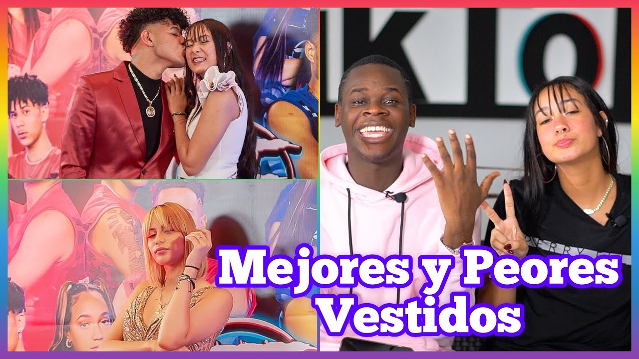 MEJORES Y PEORES VESTIDO DE REALITY DE TIKTOKERS FT KEYS GUZMAN .