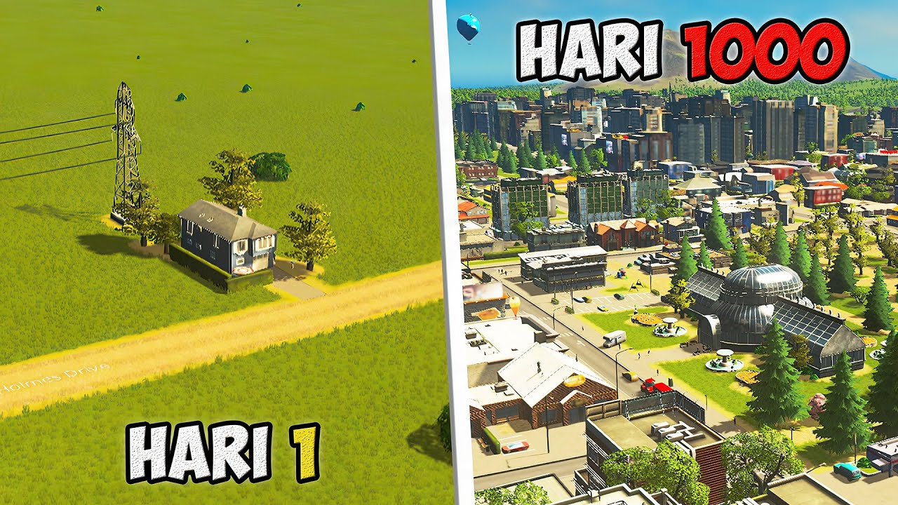 1000 Hari Membangun Kota di Cities Skylines