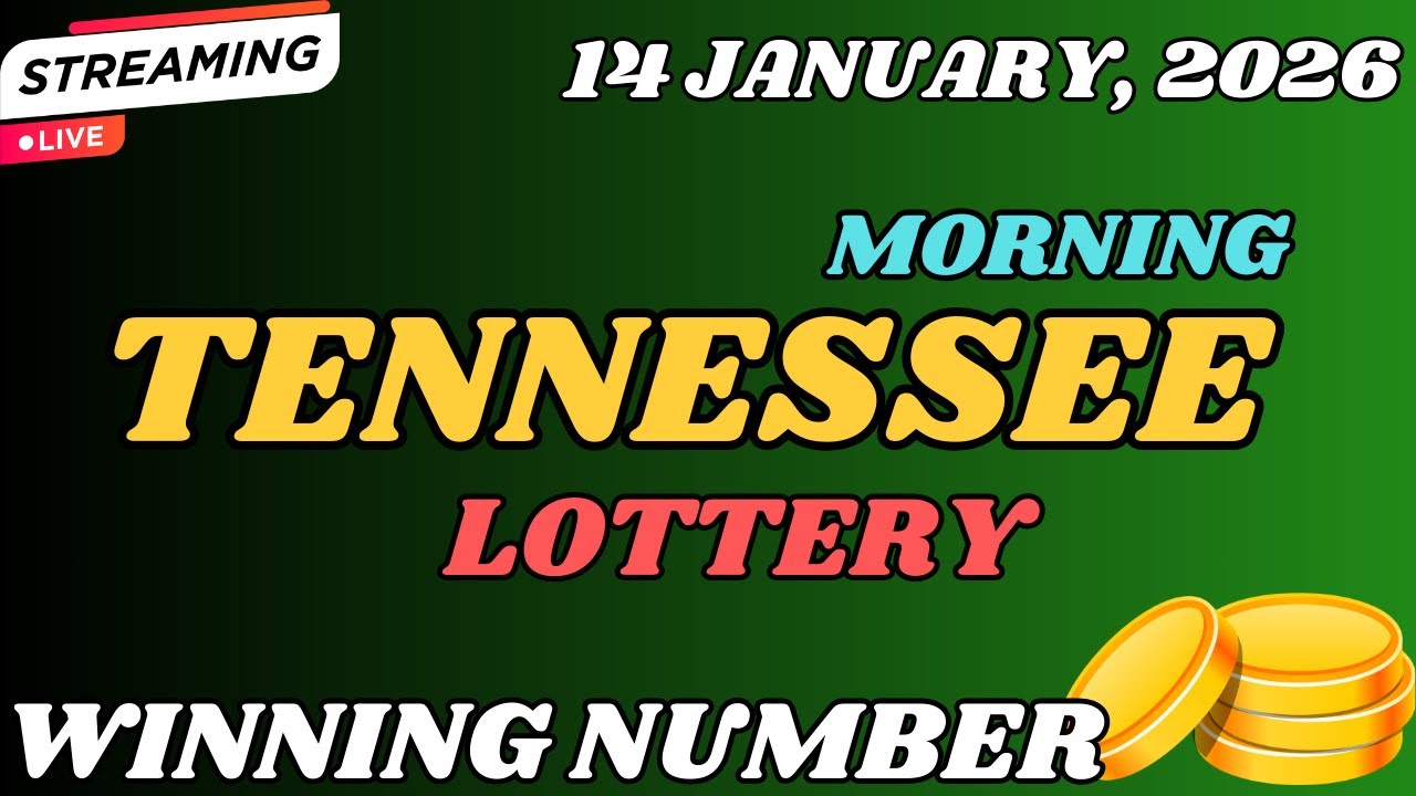 Tennessee Morning Lottery Results For - 14 Jan, 2026 - Cash 3 - Cash 4 - Powerball - Mega Millions