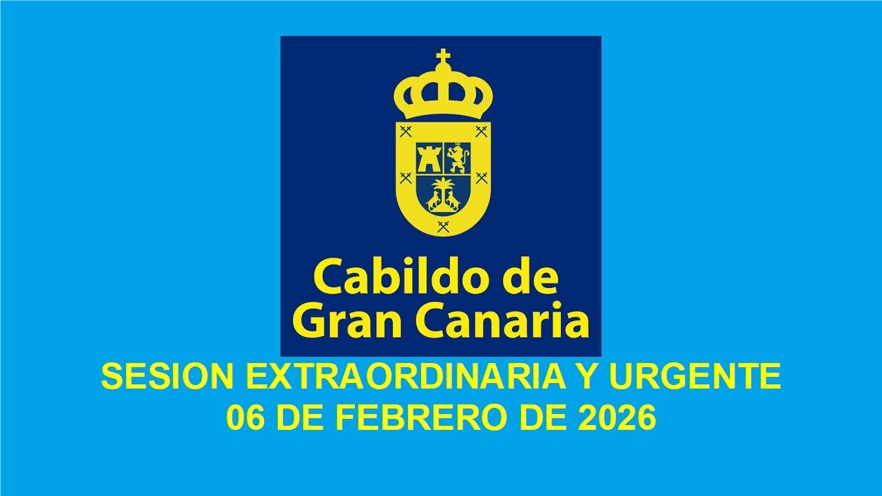SESION EXTRAORDINARIA Y URGENTE 06 DE FEBRERO DE 2026