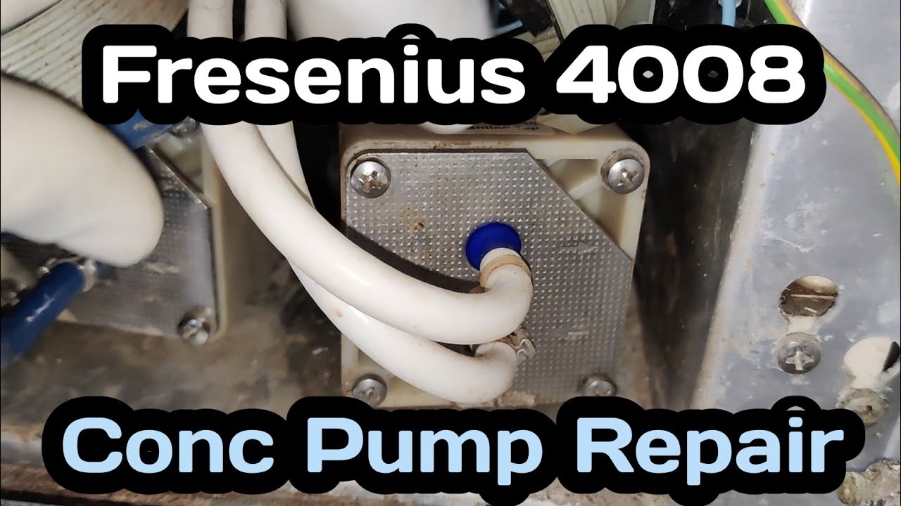 Concentrate Pump Repair | Fresenius 4008 | Mr Biomedical
