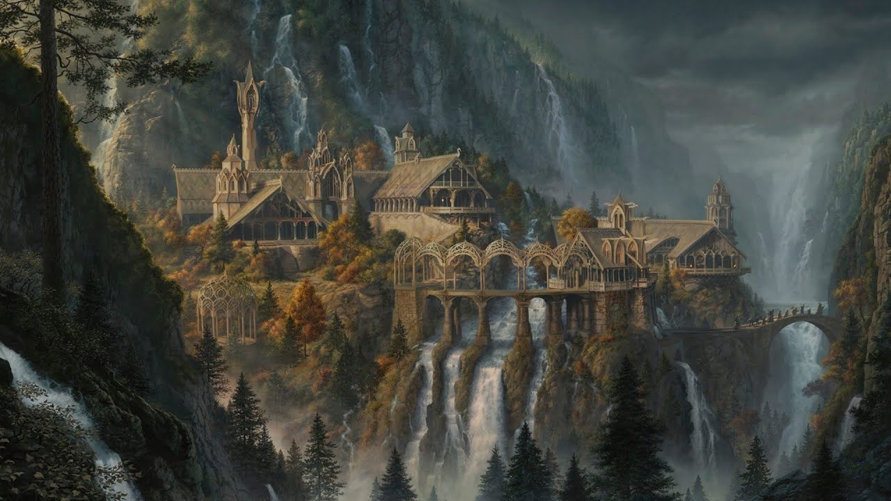 The Lord of The Rings | Elvish Music & Ambience | Sleep, Relax & Meditate