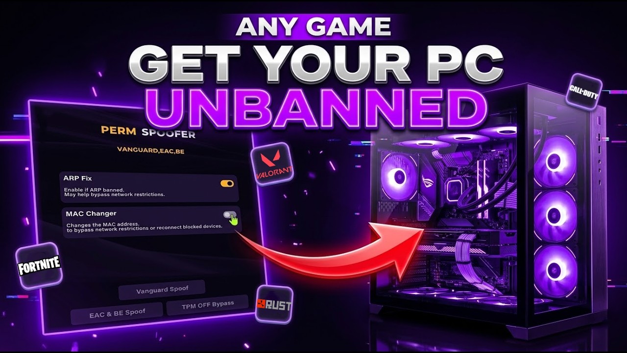 Best HWID Spoofer Guide - Get Unbanned Fast in Any Game!