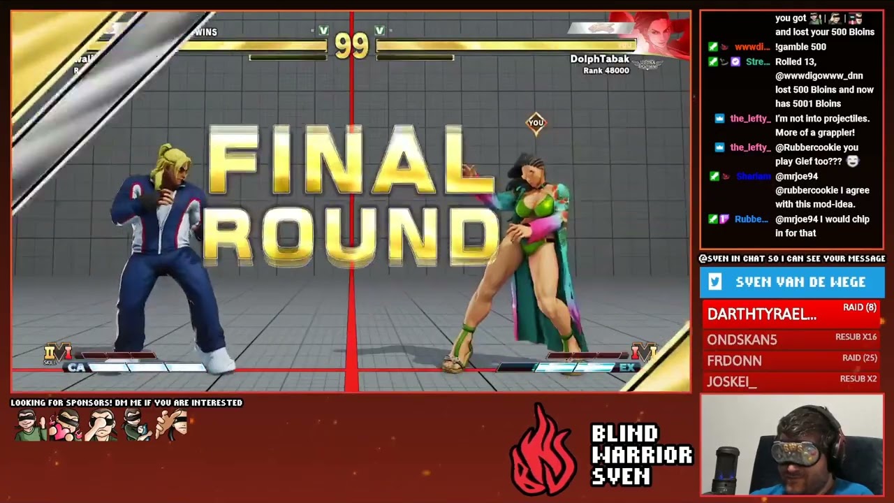 BlindWarriorSven got a diamond Laura in Street Fighter V