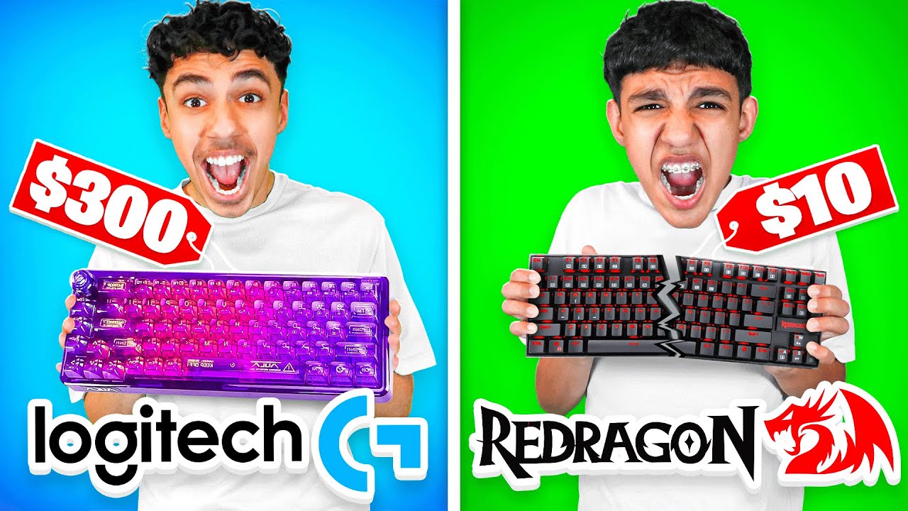 We Tested Cheap vs Expensive Keyboard Brands!