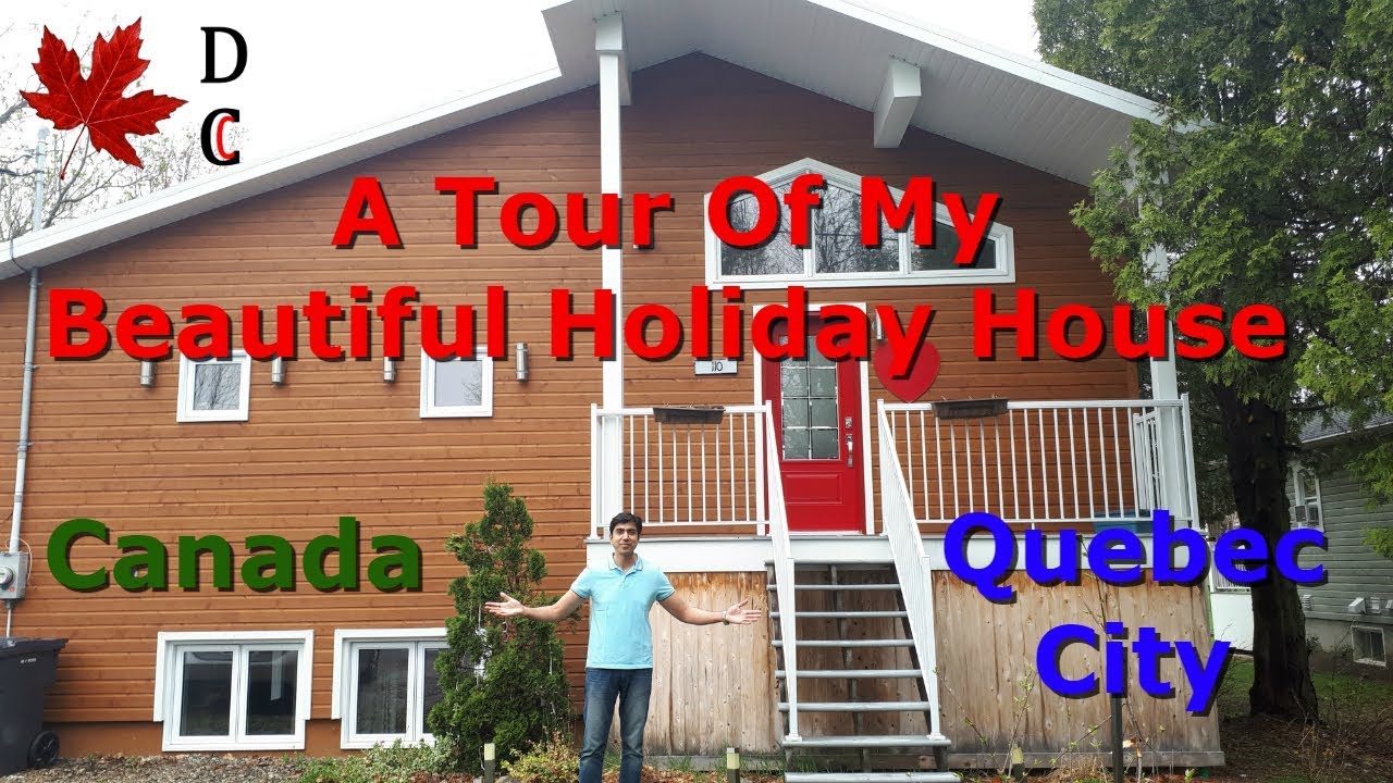 A Tour of My Beautiful Holiday House in Quebec City Canada | AirBnB Canada