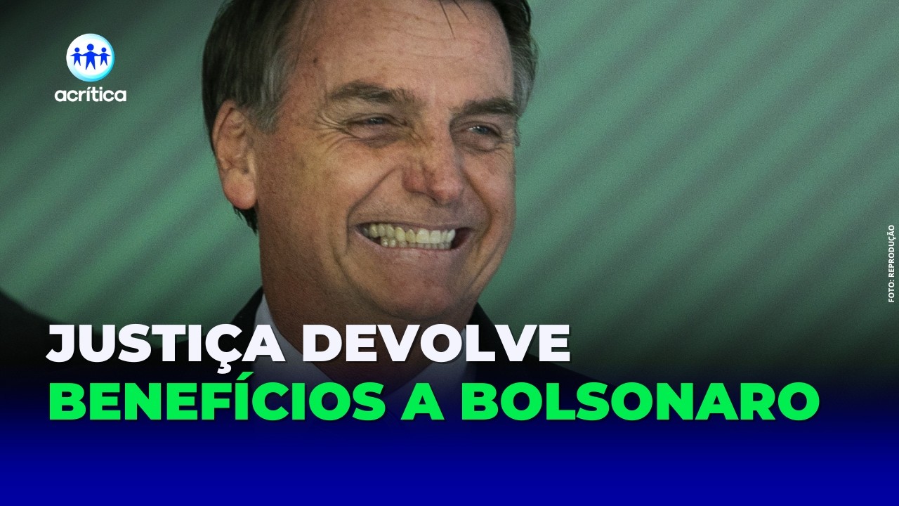BOLSONARO RECUPERA PRIVILÉGIOS APÓS DECISÃO DA JUSTIÇA