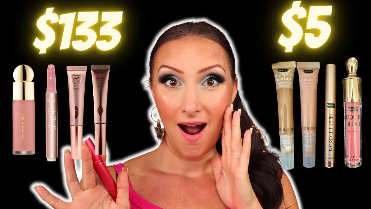 Пробую БОЛЬШЕ ‼️ВИРУСНЫХ ДУБЛИКАТОВ‼️ от #dollartree || #dollartreemakeup приходит к #selenagomez 😱