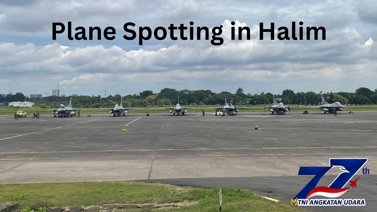 Plane Spotting in Halim Perdanakusuma Airport (after HUT TNI AU)
