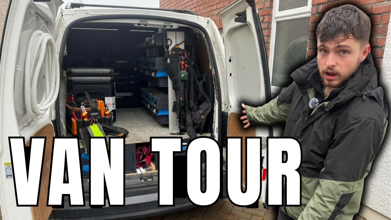 How I Kit Out My Van as an ELECTRICIAN