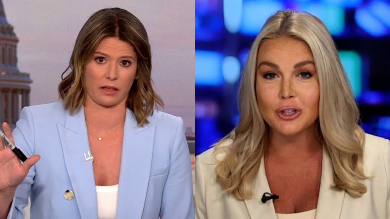 CNN Kasie Hunt Can&rsquo;t Handle And Kicks Karoline Leavitt Out