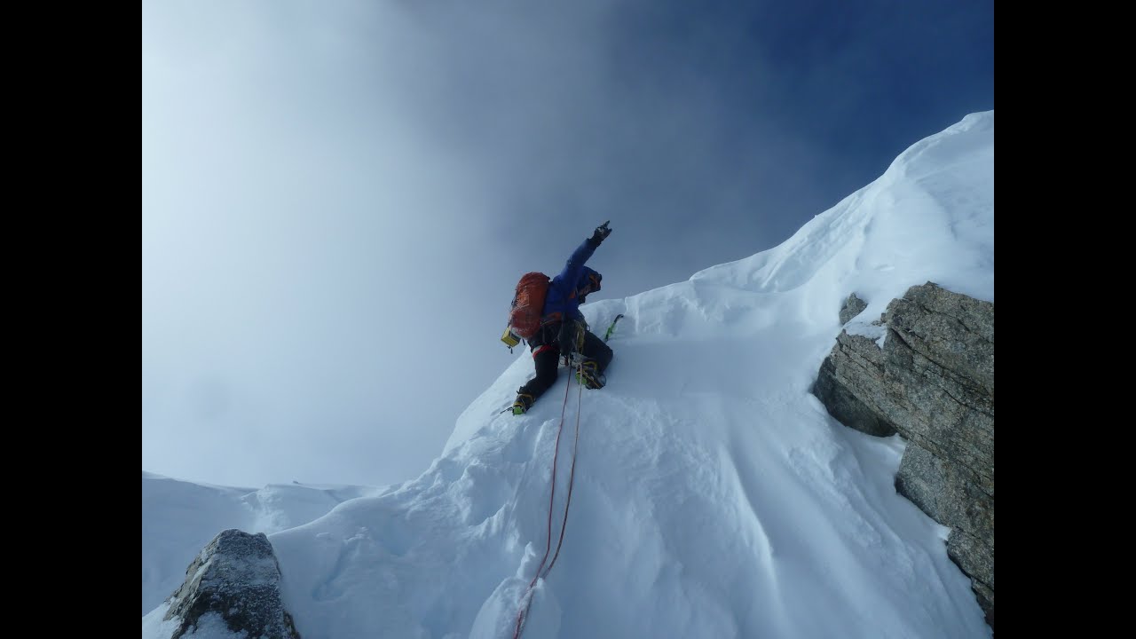 Walker Spur, Grandes Jorasses - Winter Ascent