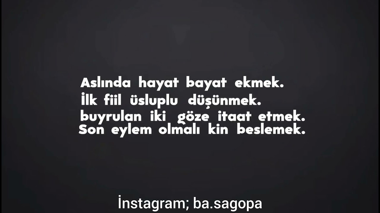 Sagopa Kajmer Terapi Full Lyrics