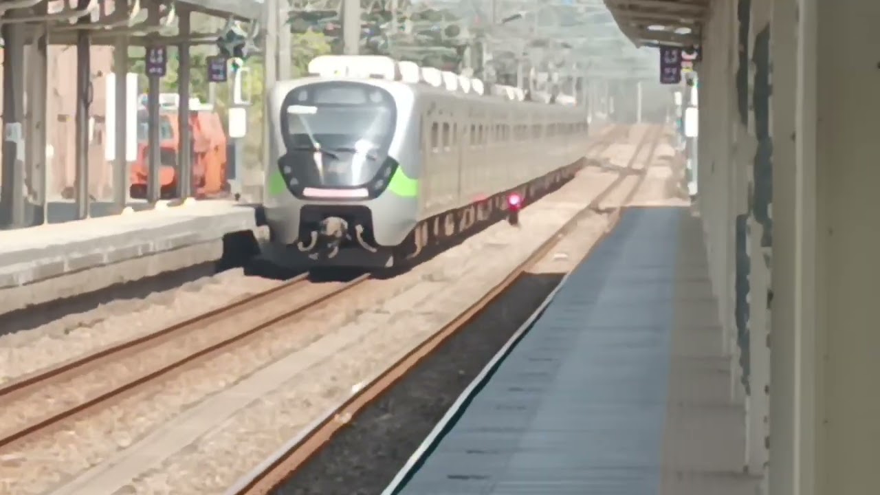 小年夜在湖口、香山車站拍的火車