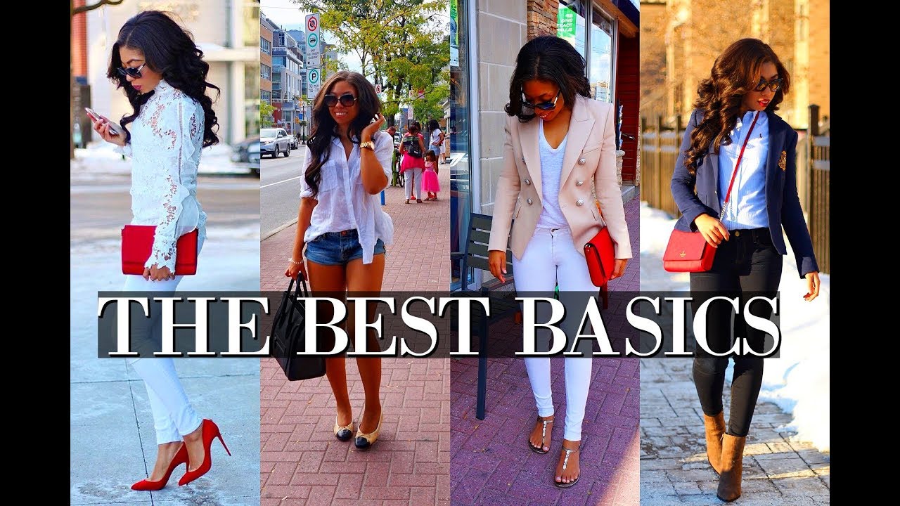 THE BEST BASICS & CLOSET ESSENTIALS | HOW TO BUILD A CAPSULE WARDROBE