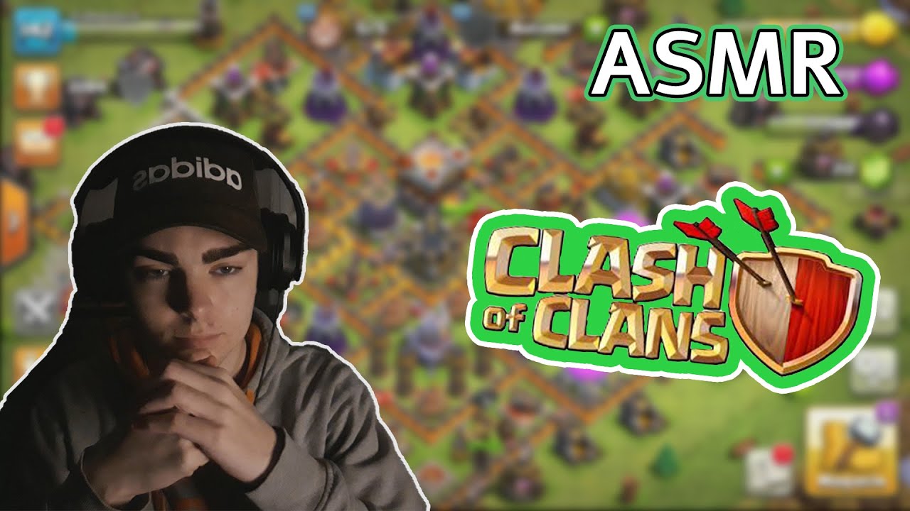 ASMR CLASH OF CLANS / Je Découvre Mon Village !