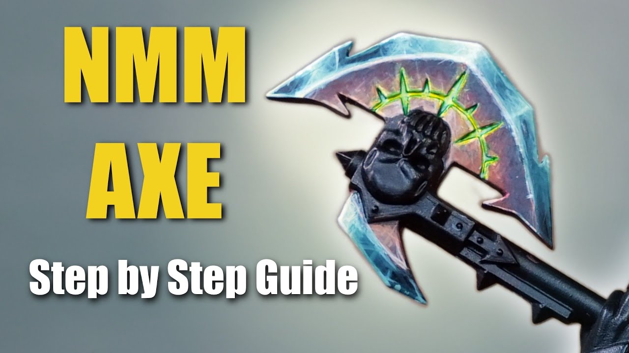 How to Paint a Bronze NMM Axe | Miniature Painting Tutorial