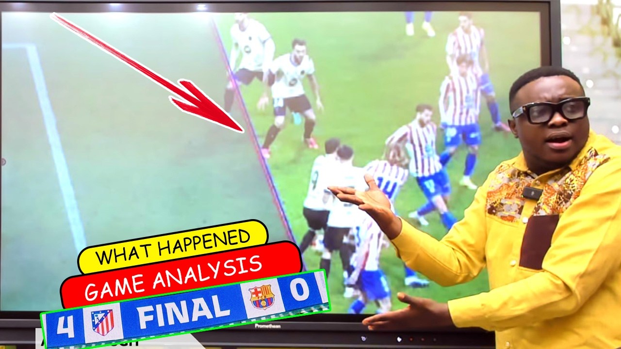 WHY BARCELONA LOST CONTROL IN THE GAME. OFFSIDE OR NOT, 4-0 ATLETICO, GAME ANALYSIS, HANSI, AND..