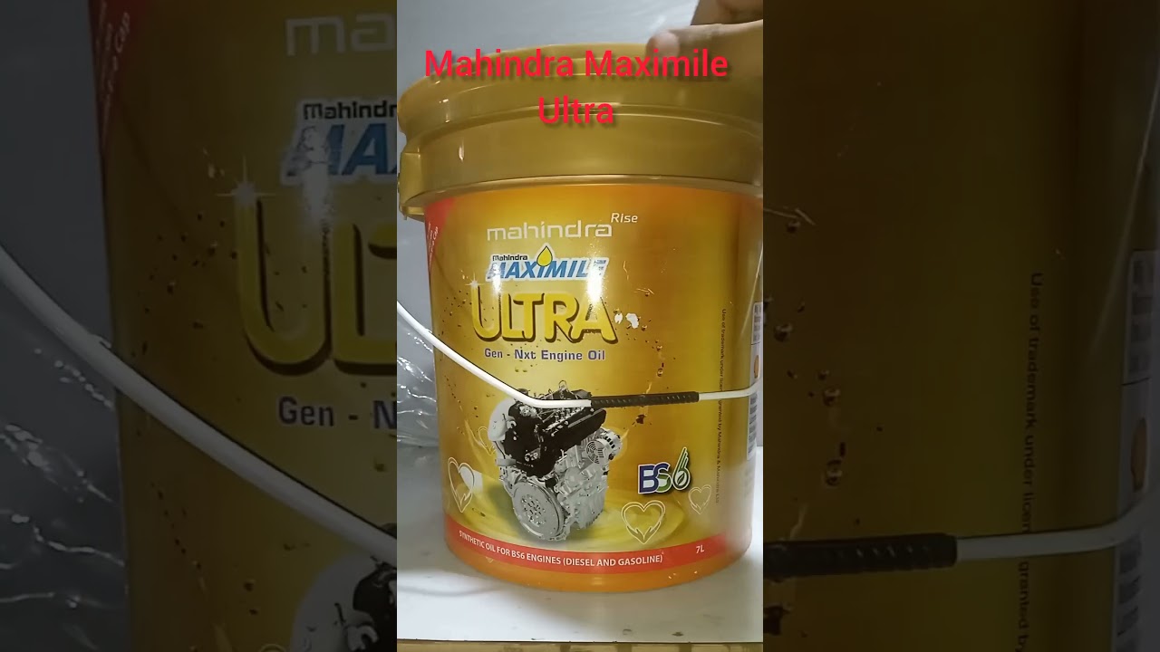 Mahindra Maximile Ultra Engine oil For Bs6 🔥💯