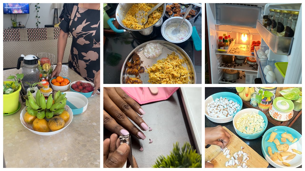 Vlog 128 || Meesho Shopping🛍️ || Mithu’s Kitchen ☺️|| Nail Care 💅🏼 Fridge Cleaning & Organizing😍