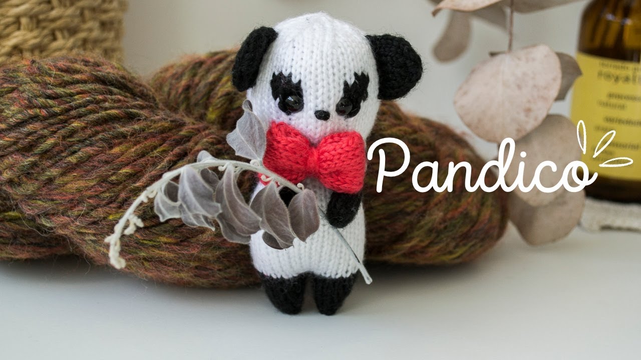 Como fazer um Panda de Amigurumi em Tricô • Tutorial Completo e Fácil