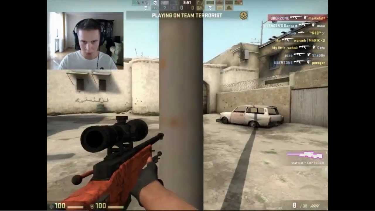 CS:GO markeloff AWP'ing on DM server [2013]