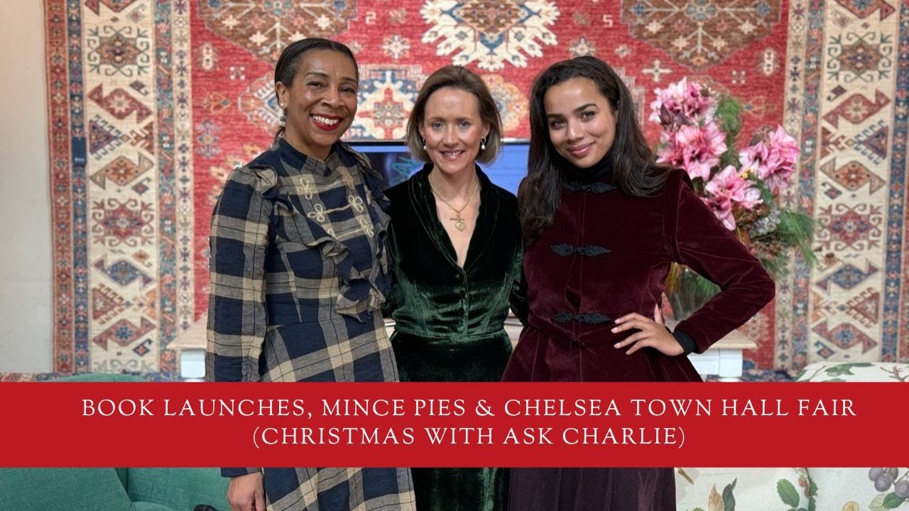 Book Launches, Mince Pies & Chelsea Town Hall Fair (Christmas with Ask Charlie)
