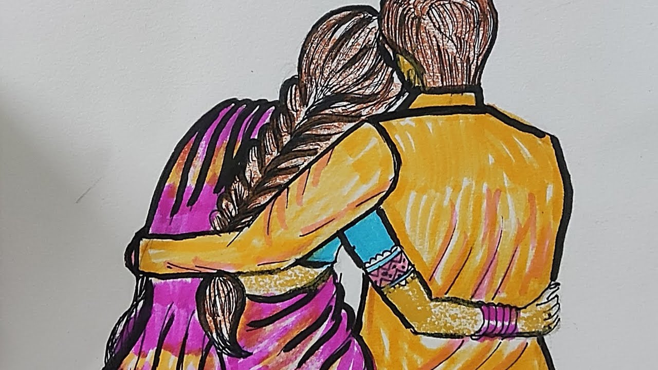 Learn to draw ever bonding couple... easy steps. https://www.youtube.com/@ThiloArts  