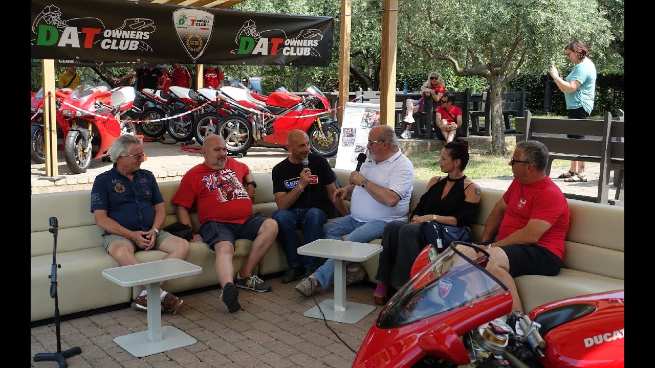 DUCATI 916 e Massimo Tamburini - intervista agli ospiti del 4° raduno DAT OWNERS CLUB