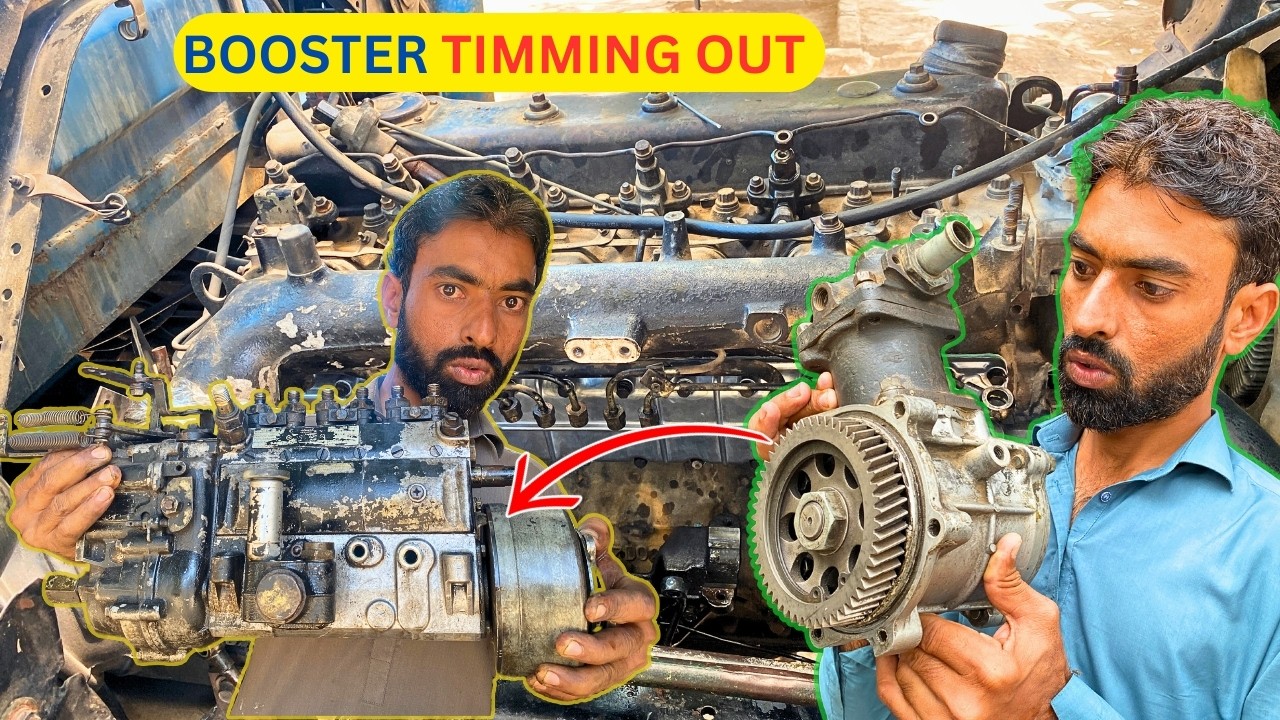 Isuzu 6BD1 Engine | MT11 MT12 Pump & Air Compressor Timing Guide | اردو / हिन्दी