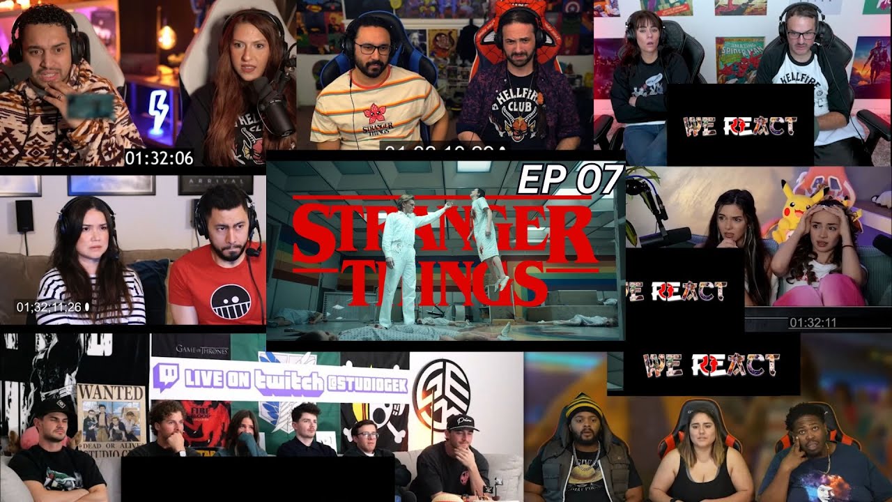 Stranger Things Season 04 Episode 07 | Reaction Mashup
